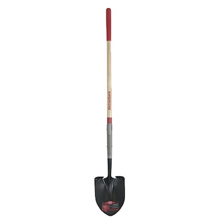 Ames Long Handle Round Point Shovel AM573796